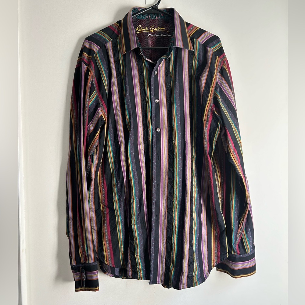 LIMITED EDITION ROBERT‎ GRAHAM dress shirt